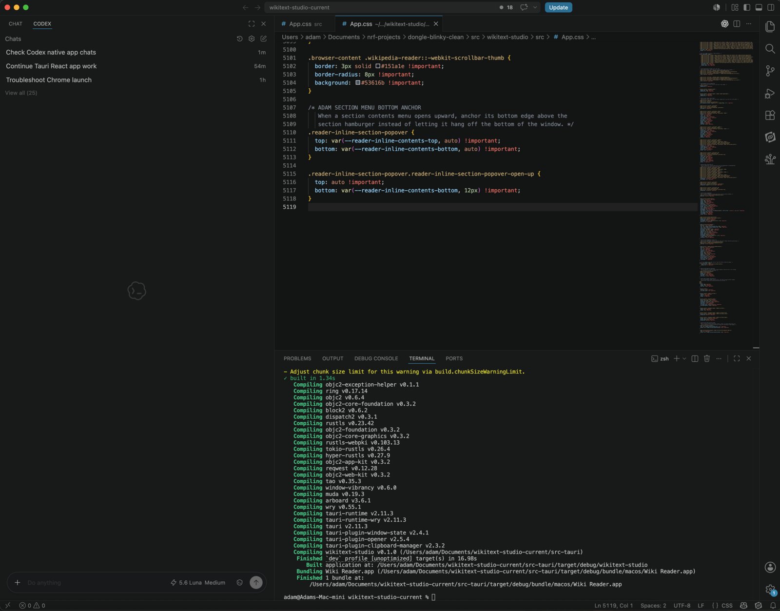The OpenAI Codex extension for Visual Studio Code
